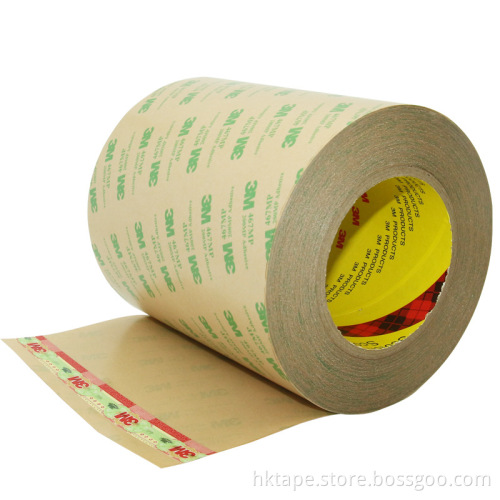 transparent adhesive film 3M 467MP/468MP No Backing Adhesive Transfer Tape for Industrial Assembly
